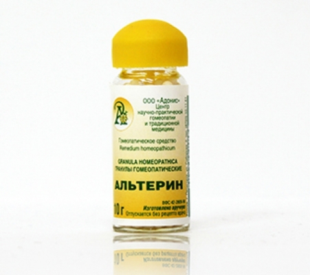 Гранулы гомеопатические «Альтерин (altearin)»10гр.