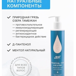 Купить Шампунь-гель для душа «Энергия гор» для мужчин «Капля Здоровья» 250мл. в Нефтеюганске